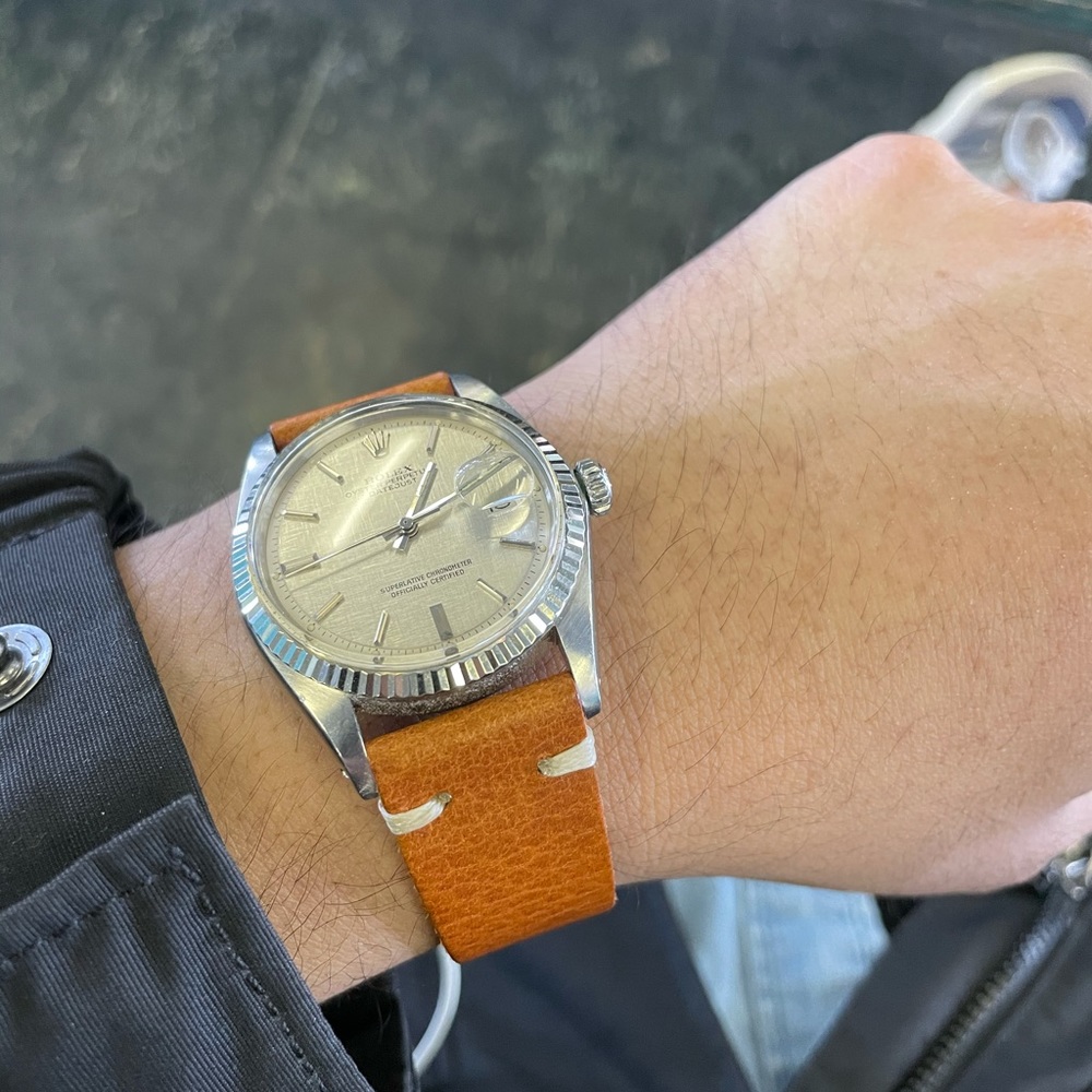 Rolex Datejust Sigma Pie Pan dial